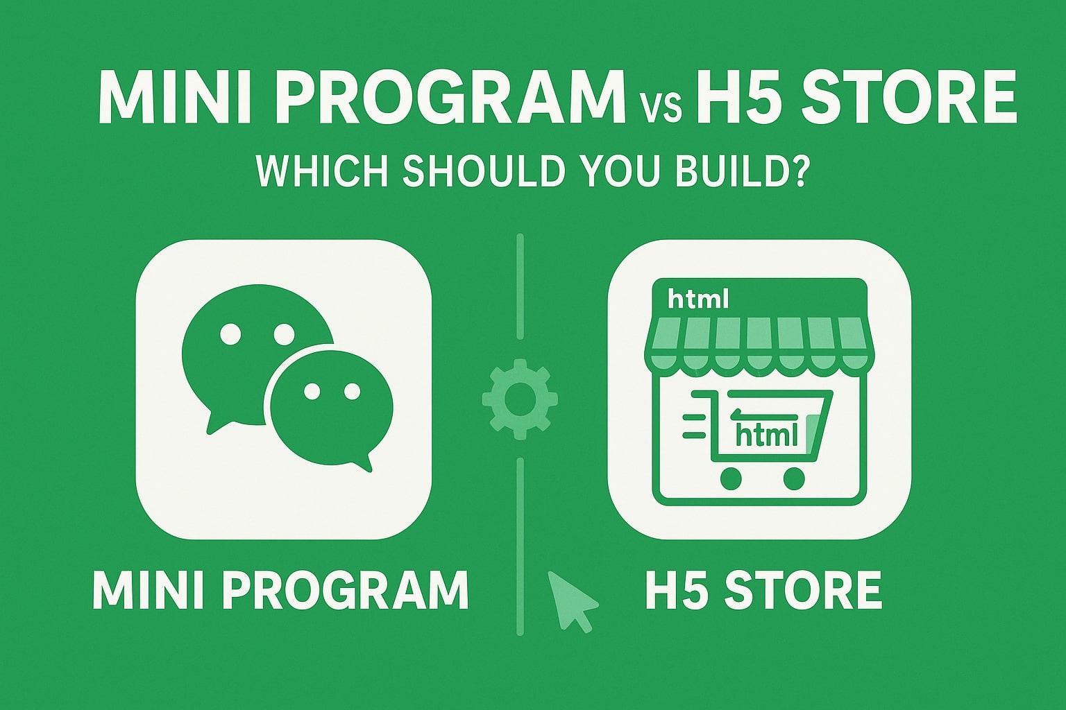 Mini Program vs H5 store decision guide