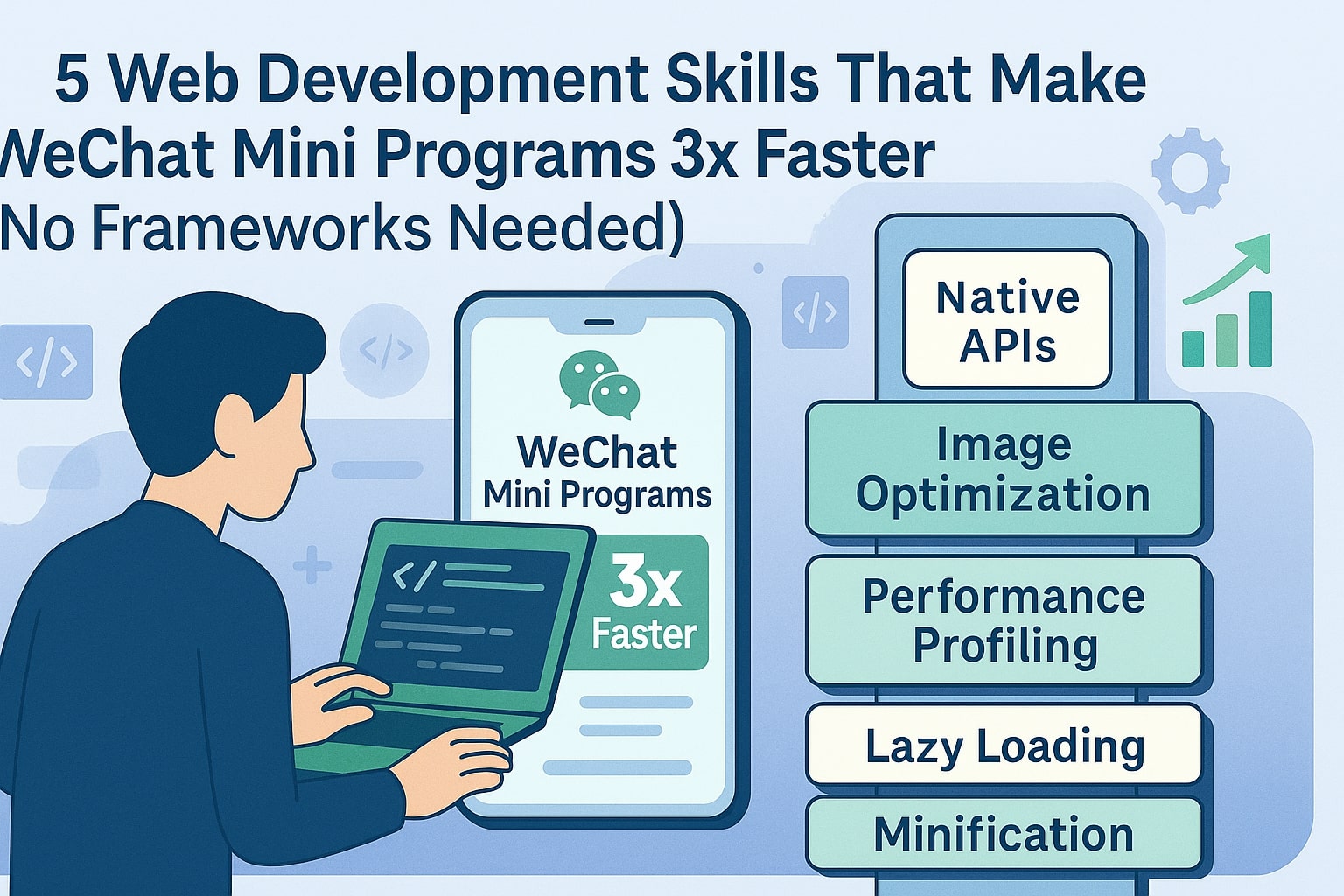 Make WeChat Mini Programs 3x faster